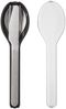 Mepal ELLIPSE Besteck-Set 3-teilig Nordic Black Bild 2
