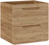 Vente-unique - ARUBA Waschbeckenmöbel Holz, Platte Beige - B 46 cm x H 59 cm x L 60 cm Bild 3
