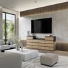 Furnica Kommode GABRIEL 4+6+4 Schubladen-Anthrazit Grau H92cm B220cm T33cm Bild 2