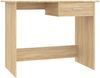 Schreibtisch, Spanplatte Sonoma-Eiche, 100 x 50 x 76 cm Bild 2