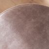 Bronx71 Samt Hocker Beau rund taupe Bild 3