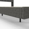 HOME DELUXE LED Bett MELURA inkl. Matratze Dunkelgrau - 160 x 200 cm Bild 4