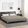 vidaXL Sommerdecke Hellgrau 240 x 200 cm Mikrofaser 42025504 Bild 1