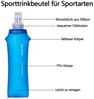 MOPUEA Trinkflasche 17floz/500ml faltbare Trinkflasche Sport, Trinkflasche Fahrrad Bild 2