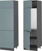 Kühlumbauschrank R-Line Blau-Grau 60 cm Vicco Bild 5