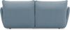 DOMO. collection Ecksofa 800 022, kleines Modulsofa in L-Form mit Taschenfederkern und attraktiver Biese-Naht, Sofa, Polsterecke, Eckcouch 194 x 168 x 79 cm (BxTxH), hellblau Bild 4
