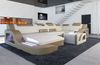 Stoff Wohnlandschaft Palermo U Form - Mikrofaserstoff - elfenbein-sandbeige - Links Bild 2