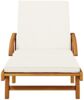 vidaXL Sonnenliegen 2 Stk. mit Auflagen 200x68x83 cm Massivholz Akazie 3206372 Bild 3