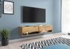 Lowboard TV-Unterschrank 140x32x30cm grifflos Farbe: braun Bild 4