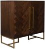 Weinschrank CLASS | Design Barschrank aus Akazie von DutchBone Bild 3