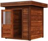 Lugarde Select Modern Gartenhaus Leipzig 200x200cm - Braunes Öl Bild 3