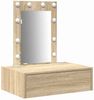 vidaXL Schminktisch mit Schubladen Braun 60 x 40 x 70 cm Holzwerkstoff 865219 Bild 2