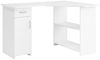 VCM Schreibtisch Linzia 913518 Weiß H. 76 x B. 118 x T. 77 cm Bild 2