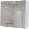MCW Badezimmerspiegelschrank MCW-B19b-80 mit Ablageflächen, Hochglanz-Optik Bild 5
