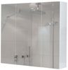 MCW Badezimmerspiegelschrank MCW-B19b-80 mit Ablageflächen, Hochglanz-Optik Bild 4