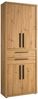 Regal Renatura / Rilega, Holzwerkstoff, Holzfarben, 82 x 215 x 35 cm Bild 2