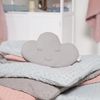 roba Kuschelkissen 'roba Style' für Kinder - Flauschiges Dekokissen in Wolken-Form - Silbergrau Bild 2