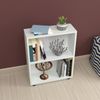 Bücherregal Vara 72x55x20 cm Weiß [en. casa] Bild 2