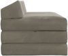 vidaXL Klappsofa Bett Hellgrau 120 x 60 x 49 cm Stoff 900041 Bild 3