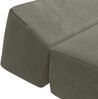 vidaXL Klappsofa Bett Hellgrau 120 x 60 x 49 cm Stoff 900041 Bild 5