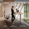 Desktronic HomePro Elektrisch höhenverstellbarer Schreibtisch 200x80 cm Bambus/Grau mit Memory-Funktion, Anti-Kollisions Technologie, USB-A und USB-C-Ladeanschlüssen Bild 2
