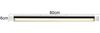Dimmbare LED Bad Spiegelleuchte FABRIZIO schwenkbar, Chrom Breite 80cm Bild 4