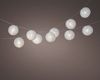Lumineo LED-Lichterkette, LED Lichterkette mit 15 Lampions Outdoor 7m mit Trafo Warmweiß Bild 3
