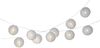 Lumineo LED-Lichterkette, LED Lichterkette mit 15 Lampions Outdoor 7m mit Trafo Warmweiß Bild 2