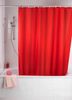 WENKO UNI Duschvorhang 180 x 200 cm, Rot, waschbar Bild 2
