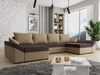 Ecksofa Chione U (Farbe: Alova 07 + Alova 68) Bild 2