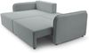 Selsey 'Kassian' Ecksofa mit Schlaffunktion und Bettkasten, hellgrau, links Bild 3
