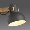 JUST LIGHT 15743-18 CUP 2.0 Pendelleuchte 3-flammig schwarz Holz E27 Bild 2