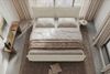 Boxspringbett Elysio Familienbett - Cordstoff - greige - 240x200 cm Bild 4