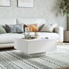vidaXL Couchtisch Weiß 60x60x31,5 cm Holzwerkstoff 806885 Bild 3