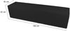 Dmora Pouf Apecchio, Mehrzwecksessel, Sitzsack, Hockerhocker, Made in Italy, 180x40 h42 cm, Schwarz Bild 3