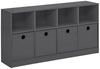 loft24 Regal Allie, Sideboard Regal mit 4 Schubladen, Kinderregal, Breite 124,5 cm Bild 4