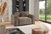 Sessel Designersessel MEGAN in Stoff Poso Cappuccino Bild 5
