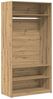 vidaXL Kleiderschrank Artisan-Eiche 100x50x200 cm Holzwerkstoff 3318625 Bild 2