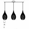 Eglo 94389 Pendelleuchte RAZONI schwarz mit satiniertem Glas L=99cm max. 3X40W Bild 3