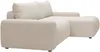 Vente-unique - DAVISO Sofa Stoff Beige - B 162 cm x H 87 cm x L 264 cm Bild 5
