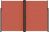 vidaXL Seitenmarkise Ausziehbar Terrakottarot 220x1200 cm 4004873 Bild 3