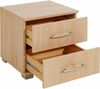 priess Nachtkonsole Husum Nachtkonsole in premium Qualität Schlafzimmer Schrank, mit 2 Schubkästen Nachtschrank Beistellschrank Nachtschränkchen Bild 4