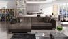 ELTAP 'Sorento', Ecksofa, Eckcouch, Braun / Braun, 78 x 194 x 296 cm, Links Bild 2