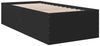 vidaXL Bettgestell Schwarz 90x190 cm Holzwerkstoff 3280973 Bild 3