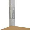 shelfplaza OFFICE 200x100x60 cm Schwerlastregal in lichtgrau mit 6 Böden und 145 kg Traglast pro Boden Bild 4