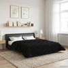 vidaXL Ganzjahresbettdecke Gepolstert Schwarz 200 x 220 cm 42026261 Bild 4