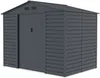 Vente-unique - ADELMO Gartenhaus Metall Grau - B 181 cm x H 221 cm x L 267 cm Bild 5