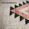 Renforce Bettwäsche mit Reißverschluss - Wendebettwäsche aus 100% Baumwolle, Bohomuster 135 x 200 cm + 80 x 80 cm Bild 4