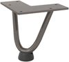 vidaXL Haarnadelbeine für Couchtisch 4 Stk. Naturstahl 10 cm Massivstahl 4012411 Bild 4