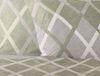 Irisette Feinbiber Bettwäsche Koala 155x220 Rauten oliv creme grau 8409-30 Bild 3